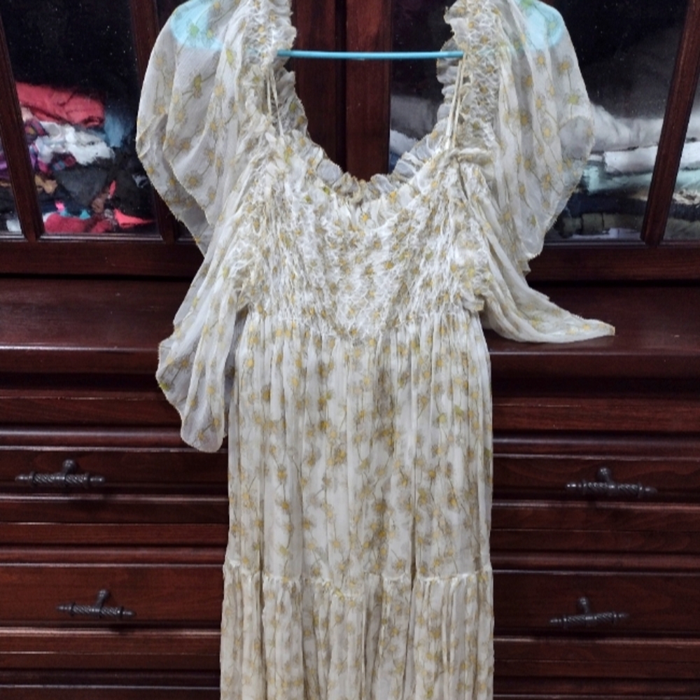 Diane Von Furstenburg Sunflower dress